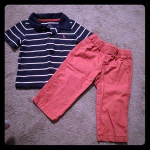 Carters 2-piece outfit in like new condition!